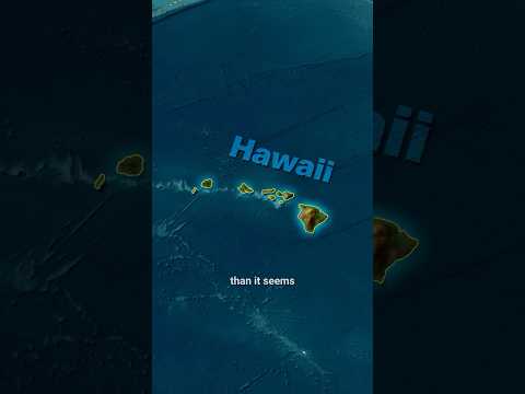 Hawaii Is Much Bigger Than You Think &#127755; The Secret Hidden Islands &#127965;️