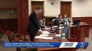 YouTube video thumbnail: Judge Hears Challenges to new Political Parties in Nebraska Accused of Trying to Confuse Voters