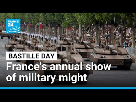 YouTube video thumbnail: Bastille Day Parade: France's Annual Show of Military Might