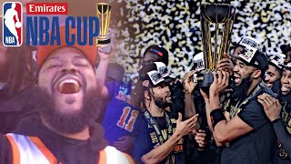 2025 NBA CUP CHAMPIONS THE NEW YORK KNICKS!!! (VLOG)