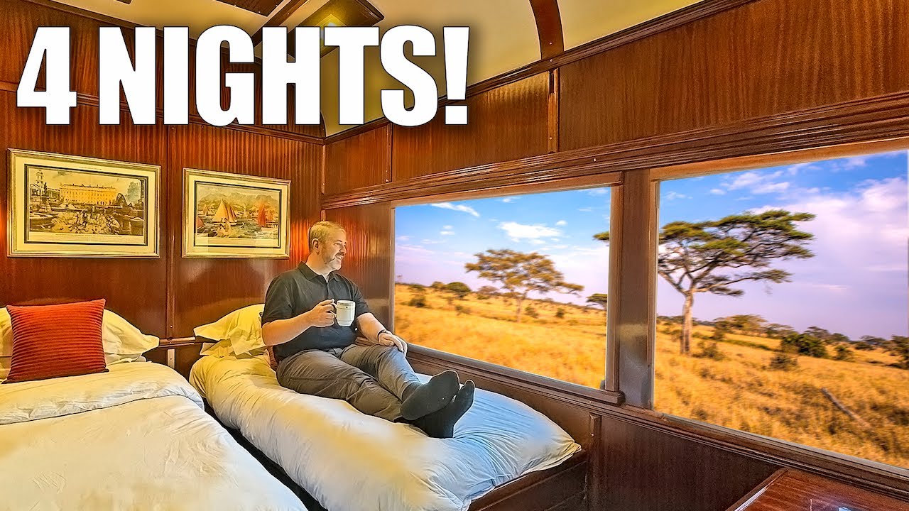 FIRST CLASS on Africa’s SAFARI TRAIN (4 Nights, 88hrs)