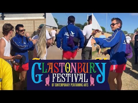 HARRY STYLES AT GLASTONBURY FESTIVAL (June 2025)