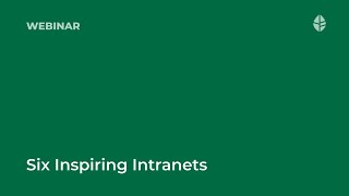 Six Inspiring Intranets Logo