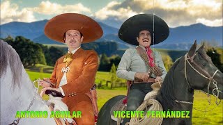 Corridos de Caballos  Vicente Fernández vs Antonio Aguilar Mix Puros Corridos de Caballos