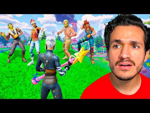 4 YOUTUBERS vs 1 PRO en Fortnite!