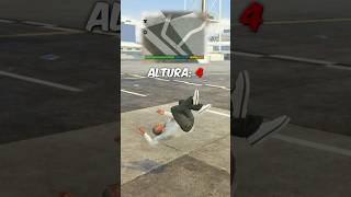 Hasta que Altura Sobreviven los Personajes de GTA 5 🤔⁉️#gta5 #gtav #shorts