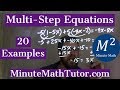 Solving Equations and Inequalities