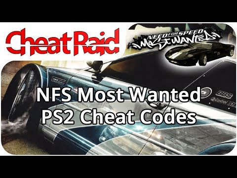 need for speed most wanted cheats code