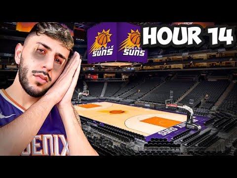 I Survived 24 Hours in an EMPTY NBA ARENA
