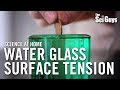 Surface Tension and Water Properties