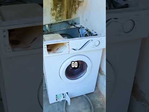 Rock Inside Washing Machine…