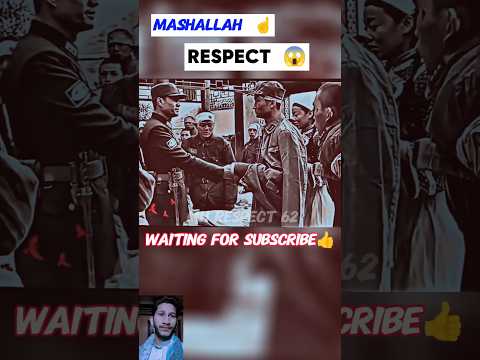 Mashaallah☝😇 Respect 😱 786 | #allah #status #shorts #trollface #disaster #respect