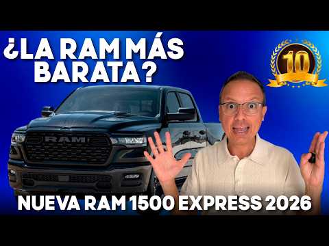 RAM SACUDE la competencia con esta noticia y una nueva pickup más barata 2026