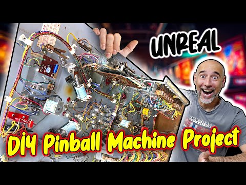 Building a Real Pinball Machine from Scratch – DIY Series #1