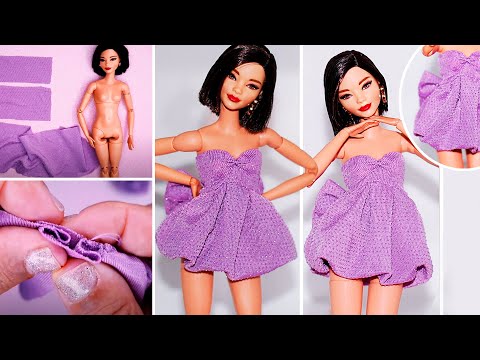 Como Fazer Vestido Balonê Para Sua Boneca Barbie