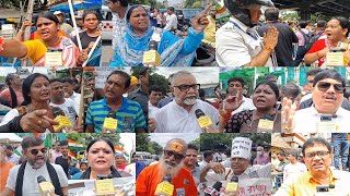 'কালীঘাটের গঙ্গায় তোমারো বিসর্জন', নবান্ন অভিযানে বিস্ফোরক রেখা, রেবেকা, সজল, তাপস, অর্জুনরা