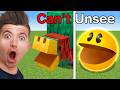 Minecraft Visual Illusions and Comparisons