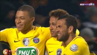 LIGUE 1  RENNES VS PSG ENERO 2018