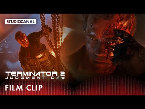 TERMINATOR 2 - The Final Goodbye - John Connor and the Terminator - Arnold Schwarzenegger [HD]