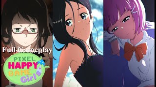Amazing and Cute Gamedevs~❤️| Pixel Happy Game Girl FULL GAMEPAY