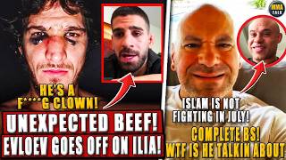 Movsar Evloev GOES OFF on Ilia Topuria! Dana SHUTS DOWN Abdelaziz's CLAIMS about Islam's NEXT FIGHT!