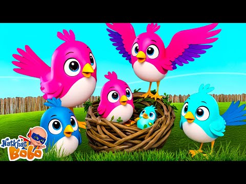 चुन चुन करती आई चिड़िया - Chu Chu Karti Aayi Chidiya  | Hindi Nursery Rhymes & Baby Songs | Balgeet