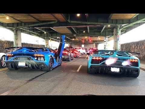 Lamborghini V12 Heaven On Exotic Car Showdown New York