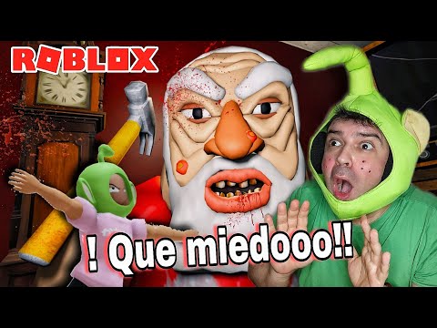 ¡ESCAPA del ABUELO ENFADADO en ROBLOX! 😱💀 ¡No Sobrevivirás!