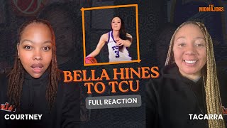 BELLA HINES CHOOSES TCU | TRANSFER PORTAL IS PORTALING