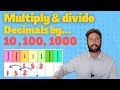 Mastering Decimal Operations with 10, 100, and 1000