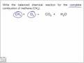 Combustion Reactions and Products