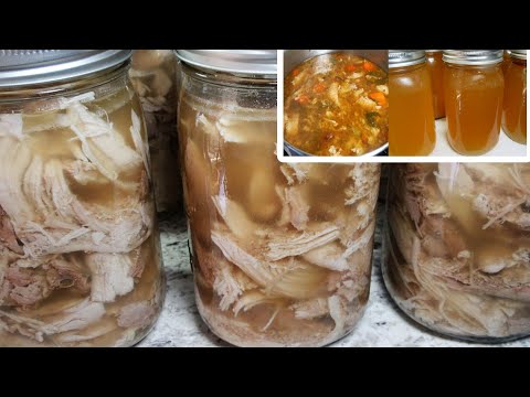 Canning Thanksgiving Turkey and Broth | Learn How to Pressure Can Meat