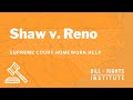 Shaw v. Reno and Gerrymandering Issues