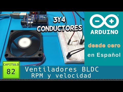 Arduino desde cero en Español - Capítulo 82 - RPM de Ventiladores 3 y 4 cables por PWM