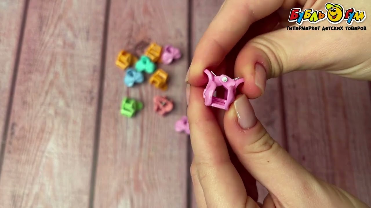 Набор заколок и крабиков Бантики - видео