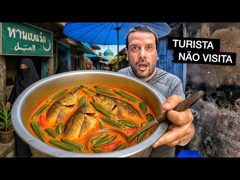 Provando COMIDAS DE RUA na Bangkok Muçulmana!! ☪️ 🇹🇭
