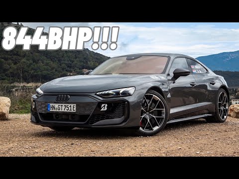 750KM in 2025 Audi RS E-Tron GT | 844BHP ROCKET!