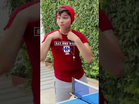لما ابوك يشوفك انت واخوك الصغير بتلعبوا تنس🎾🎉