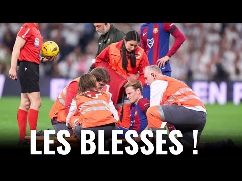 🚨 Point sur les blessés au Barça ! Interviews des joueurs !