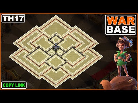 NEW! TH17 War Base Copy Link | Anti 3 star Town Hall 17 Base