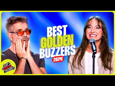 BEST GOLDEN BUZZER Singers on Got Talent 2024!