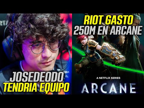 JOSEDEODO YA TENDRIA EQUIPO ¿SUPER ISURUS? | RITO GASTO 250 PALOS EN ARCANE | INVICTUS SUPER ROSTER