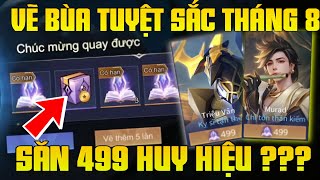 Liên Quân | Dùng 100 Giấy Vẽ Bùa Tháng 8 Liệu Có Đủ 499 Huy Hiệu Đổi Murad Chí Tôn