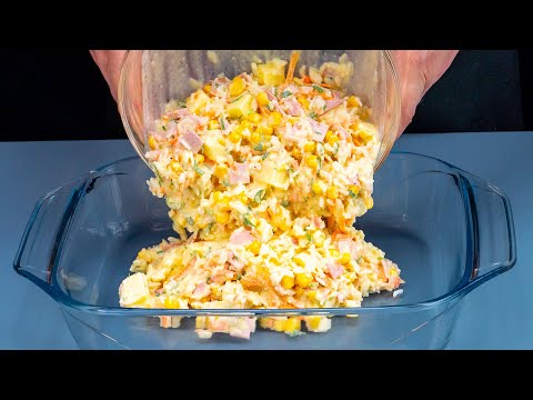 Deliziosa cena a base di riso in meno di 30 minuti. Un'idea geniale.