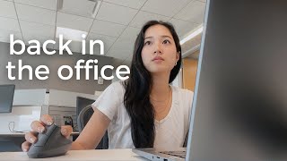 back in the office after COVID-19 (big 4 accountant) | VLOG