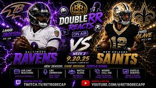 New Orleans Saints vs Baltimore Ravens : NFL Week 2 Live Game Day Reaction & Analysis!
