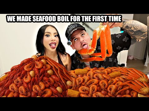 WE MADE THE BEST SEAFOOD BOIL