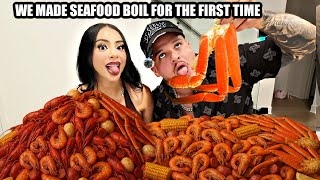 WE MADE THE BEST SEAFOOD BOIL