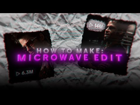 How To Make: TRENDING MICROWAVE EDIT | After Effects TUTORIAL