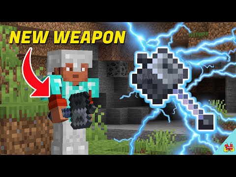 MACE - Minecraft Added Thor's Hammer! (New Weapon)